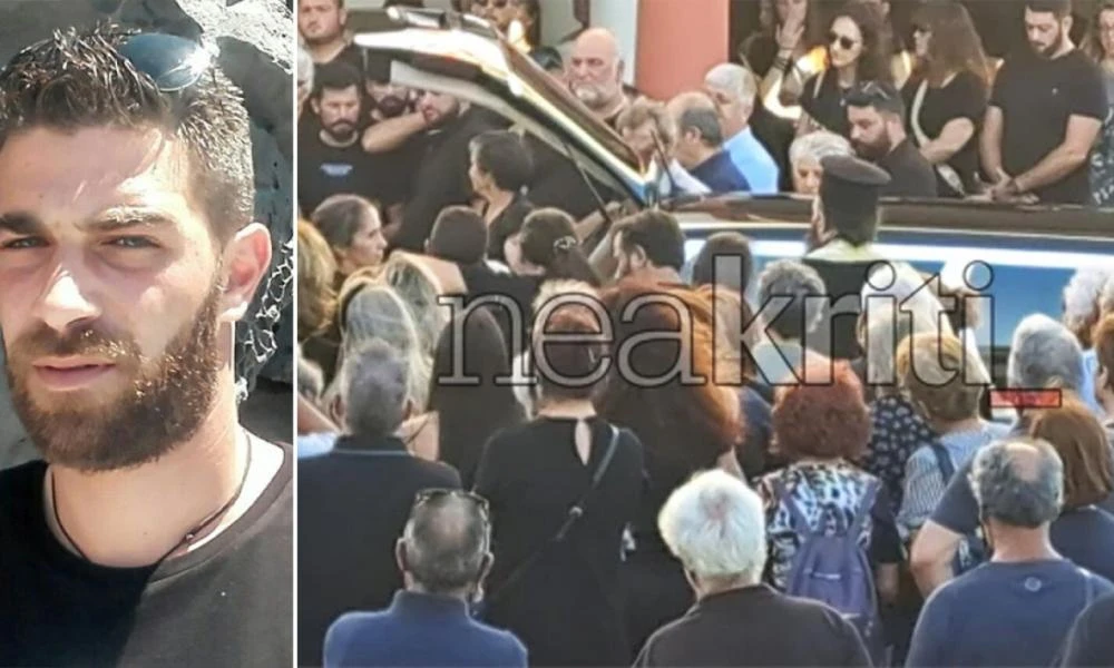 Λασίθι: Ανείπωτη θλίψη στην κηδεία του 36χρονου που έπεσε νεκρός από τον μπατζανάκη του
